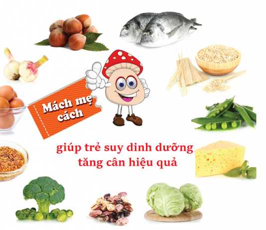 Gợi ý thực đơn hiệu quả cho bé bị suy dinh dưỡng