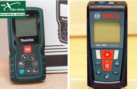 So sánh máy đo khoảng cách Bosch GLM 7000 với Makita LD080P