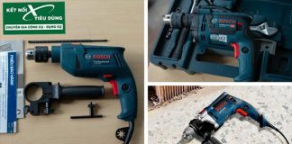 So sánh Bosch GSB 550, GSB 13RE và GSB 16RE - nên chọn máy nào?