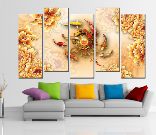 3 cách treo tranh bể cá mang lại tài lộc cho gia chủ