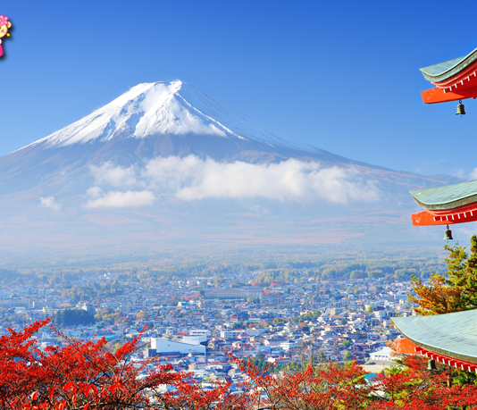 Bỏ túi bản đồ du lịch Nhật Bản 12 tháng trong năm