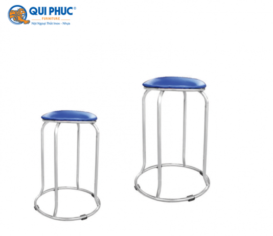 Gợi ý những không gian phù hợp cho mẫu ghế inox dạng tròn