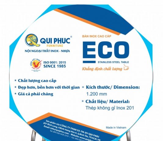 Bật mí 3 mẫu bàn inox giá dưới 1tr cực chất lượng tại Quy Phúc