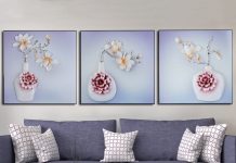 XU THẾ CHỌN TRANH PHÙ ĐIÊU PHÒNG KHÁCH ĐẶC SẮC 2019