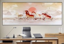 Mẫu tranh treo tường nào dành cho phòng làm việc?