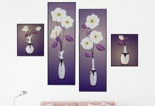 Tổng hợp những bức tranh phù điêu bình hoa đẹp nhất tại Artena Decor