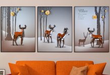 Những điều cấm kỵ khi chọn tranh treo cầu thang