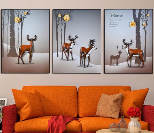 Những điều cấm kỵ khi chọn tranh treo cầu thang