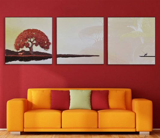 Những bức tranh phù điêu đơn giản nhưng cực kỳ tinh tế tại Artena Decor