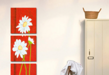 Gợi ý bố cục trang trí tranh treo tường 3 tấm ấn tượng