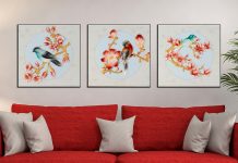 Ý tưởng trang trí độc đáo cho phòng khách ngày Tết