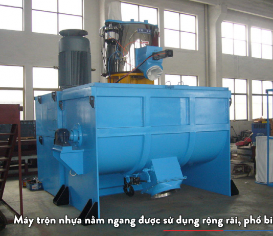 Thông tin tổng quan từ A đến Z về máy trộn nhựa nằm ngang