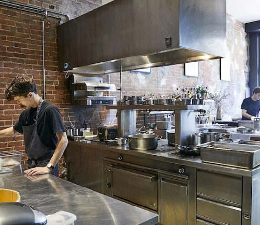 Top bàn mát 2 cánh dành cho nhà hàng nhỏ